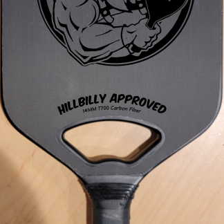 Hillbilly Pickleball Paddle T700 14mm