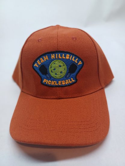 HillBilly Paddles Team Hillbilly Embroidered Hat - Burnt Orange