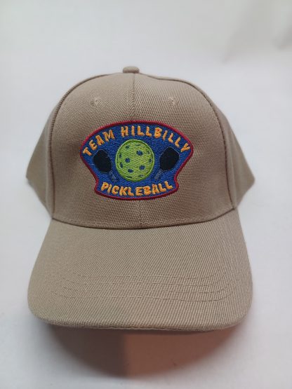 HillBilly Paddles Team Hillbilly Embroidered Hat - Lite Brown