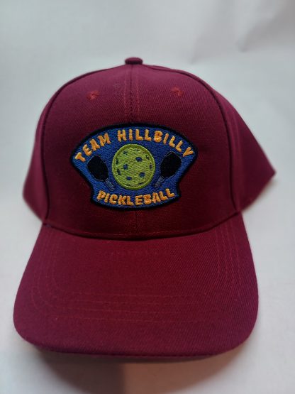 HillBilly Paddles Team Hillbilly Embroidered Hat - Maroon