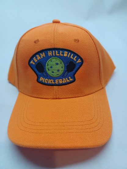 HillBilly Paddles Team Hillbilly Embroidered Hat - Orange
