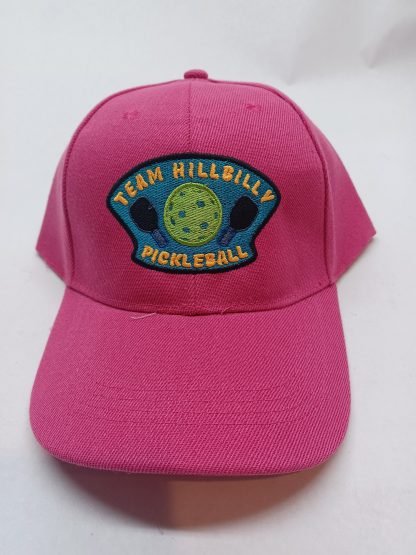HillBilly Paddles Team Hillbilly Embroidered Hat - Pink