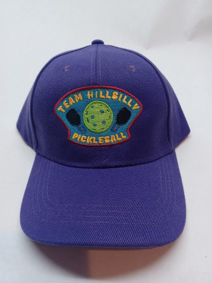 HillBilly Paddles Team Hillbilly Embroidered Hat - Purple