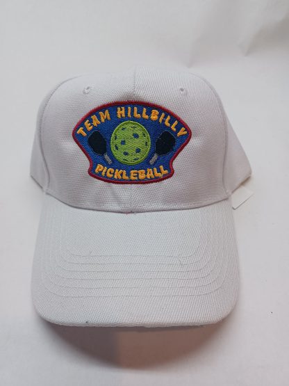 HillBilly Paddles Team Hillbilly Embroidered Hat - White