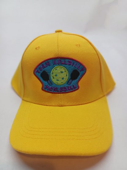 HillBilly Paddles Team Hillbilly Embroidered Hat - Yellow